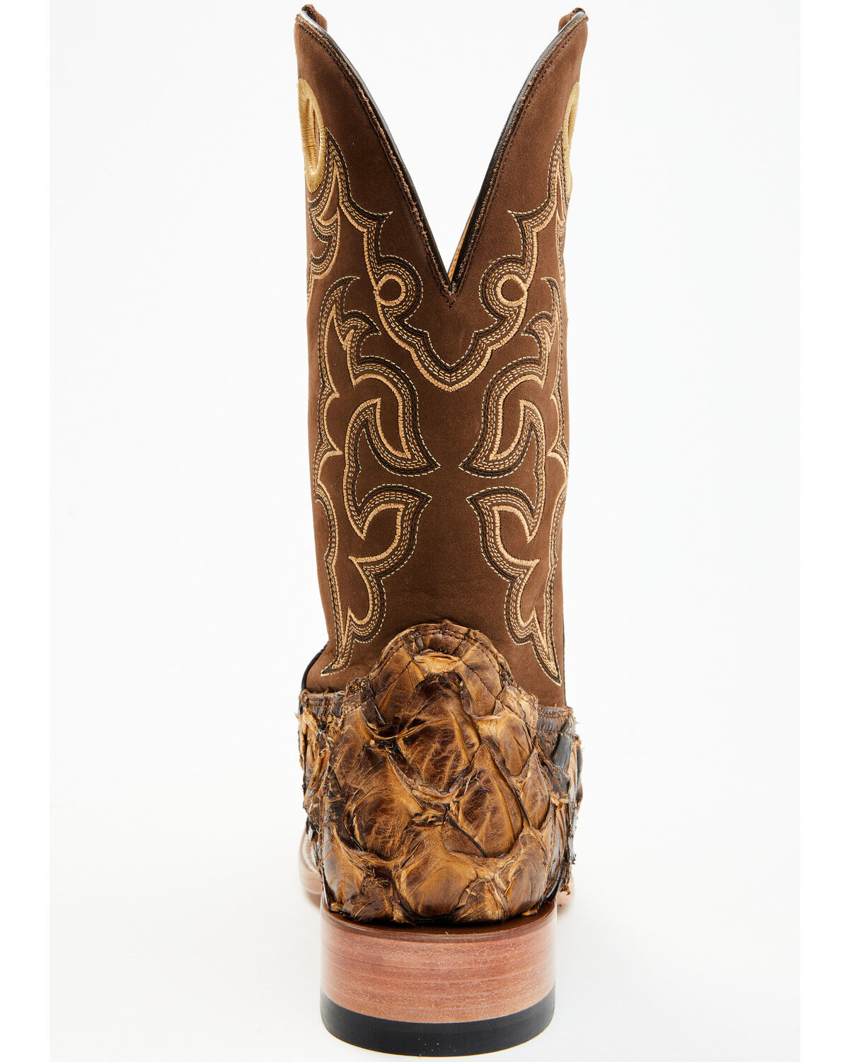 Cody James Men's Exotic Pirarucu Western Boots - Broad Square Toe