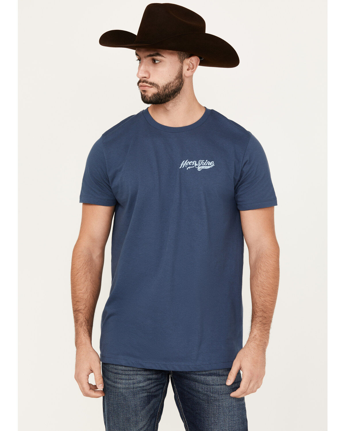 Moonshine Spirit Men's Vaya Con DIos Short Sleeve Graphic T-Shirt