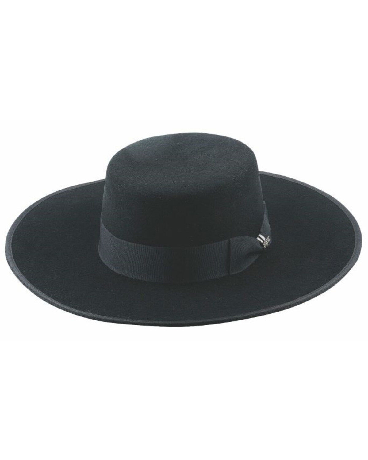 Bullhide Black Fandango Premium Wool Felt Western Boater Hat