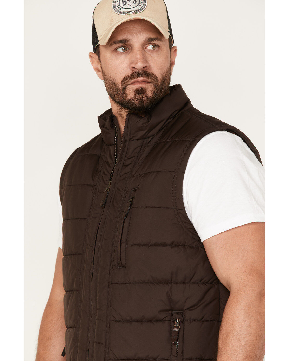 Moonshine Spirit Men's Pine Straw Puffer Vest