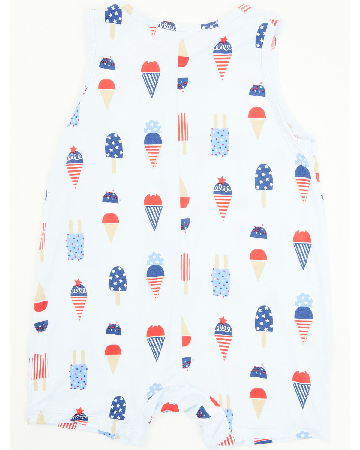 Angel Dear Infant Boys' American Ice Cream Shortie Sleeveless Snap Onesie