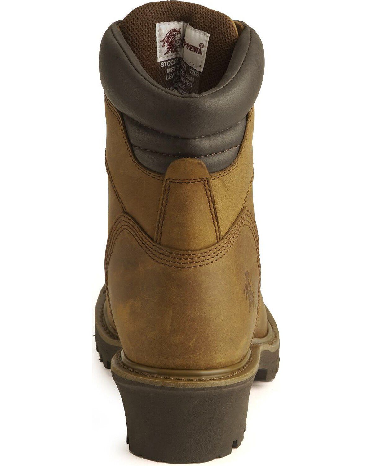 Chippewa Men's IQ Insulated 8" Lace-Up Logger Boots - Steel Toe