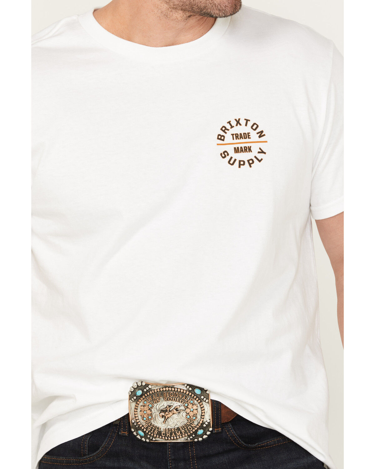 Brixton Men's Oath Short Sleeve Graphic T-Shirt