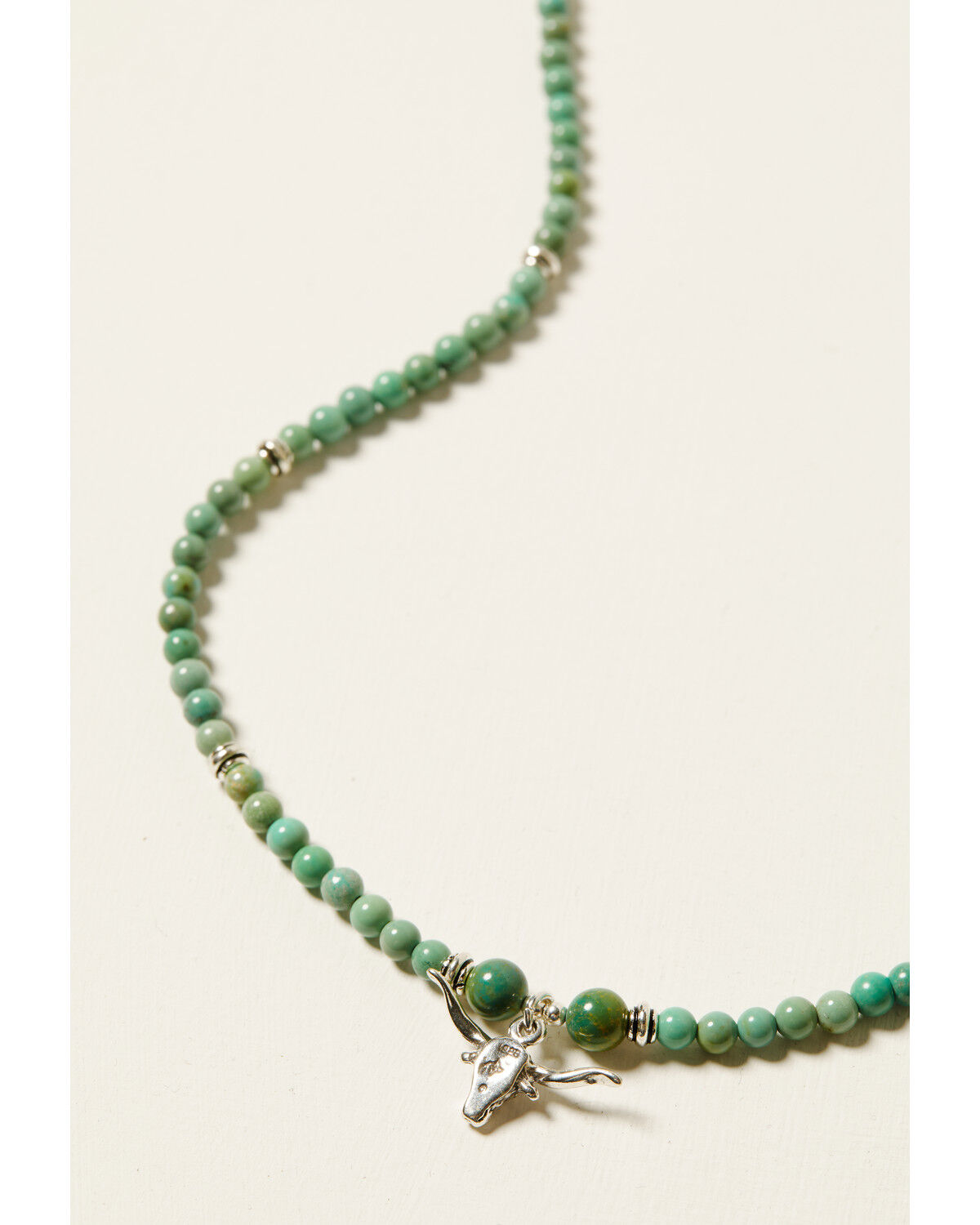 Paige Wallace Women's Longhorn Turquoise Necklace