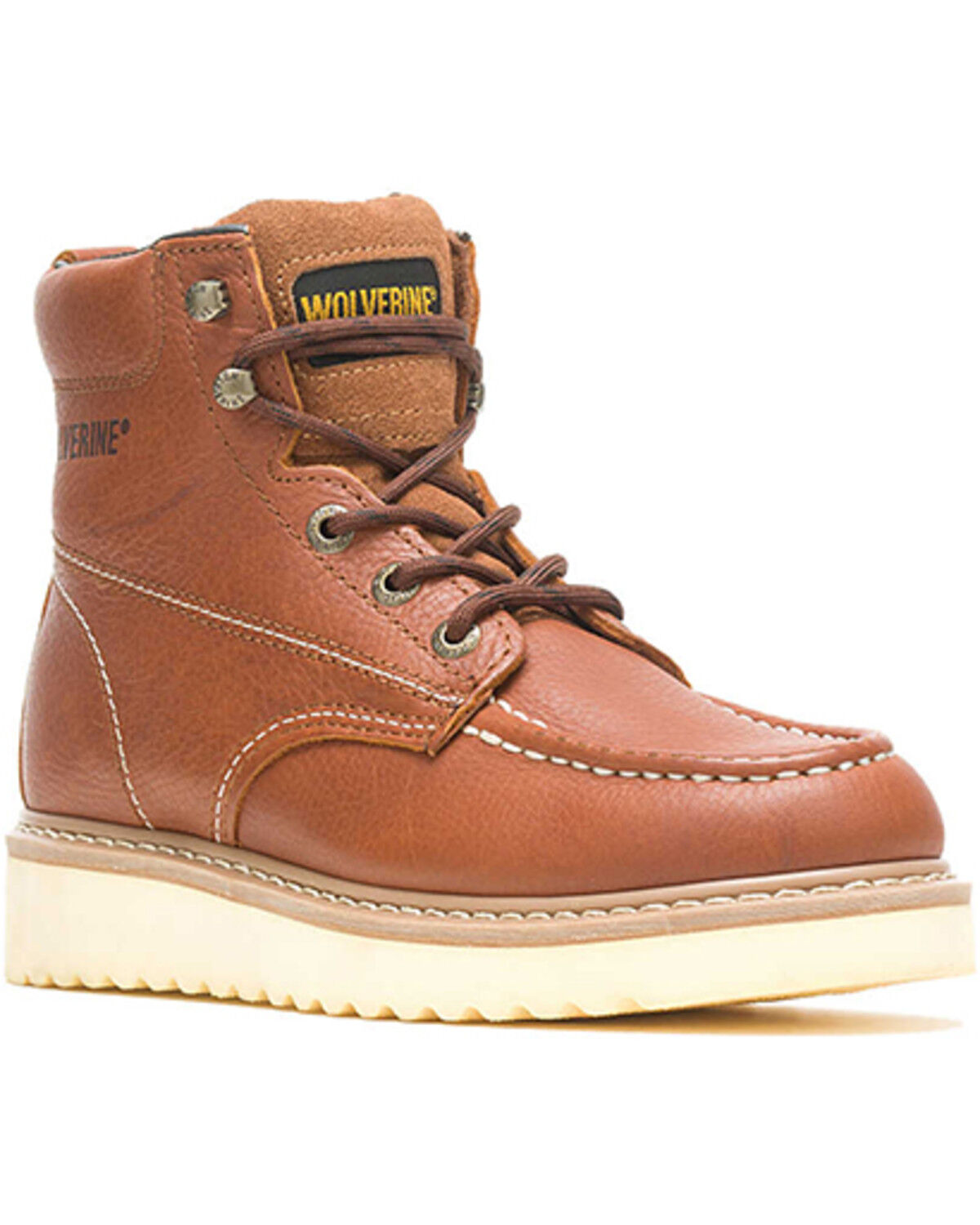 Wolverine Men's Moc Toe Steel Toe EH Work Boots