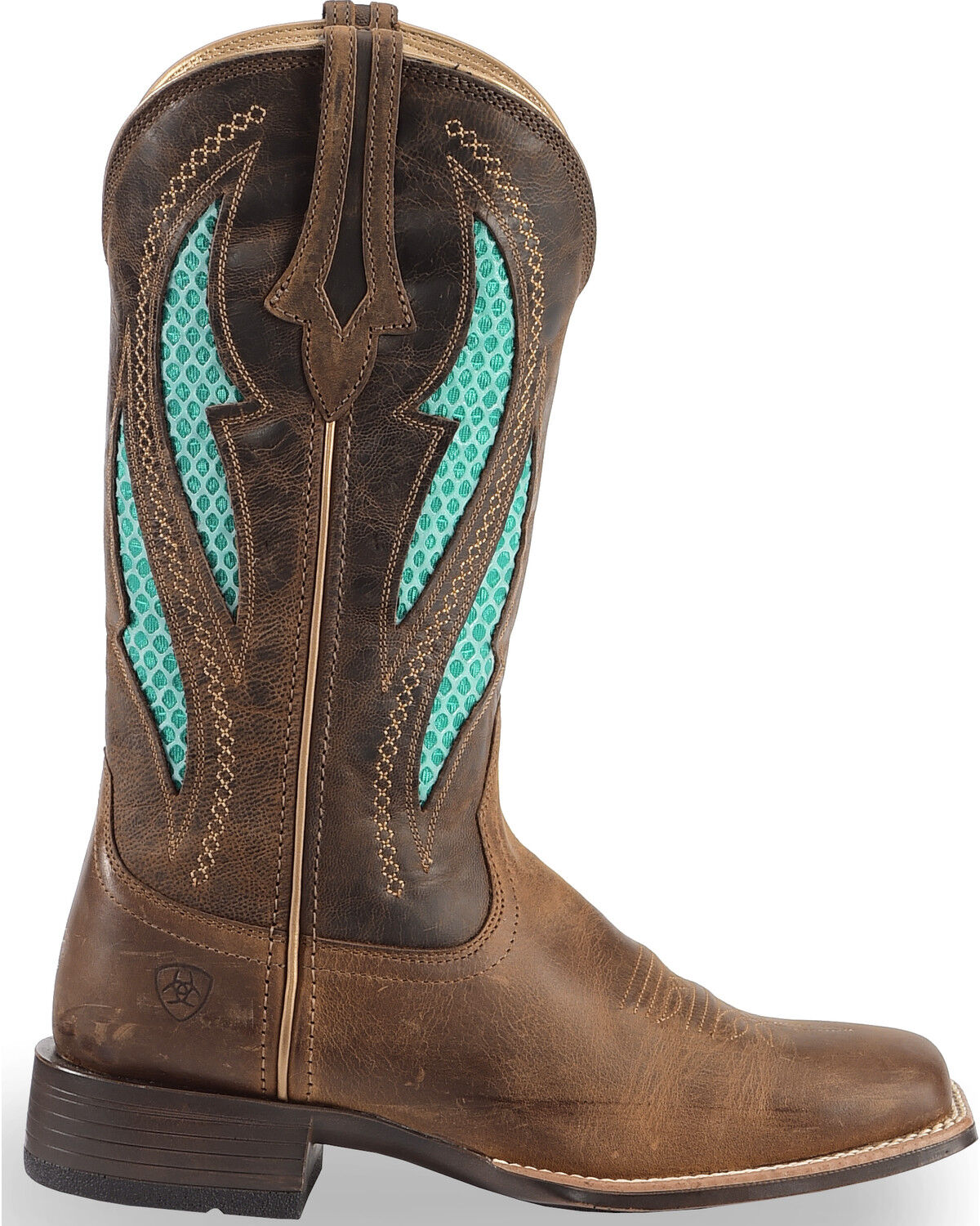 Ariat Women's VentTEK Ultra Quickdraw Western Performance Boots - Broad Square Toe