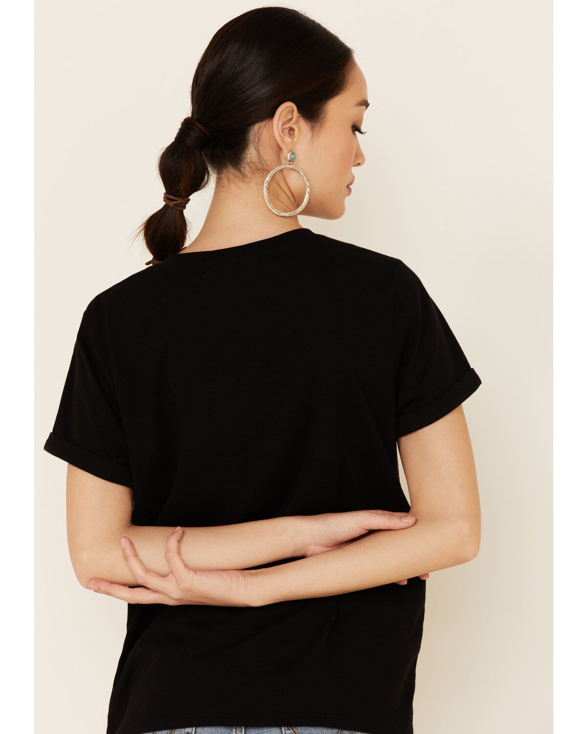 Cut & Paste Women's Not All Those Who Wander Are Lost Graphic Short Sleeve Tee