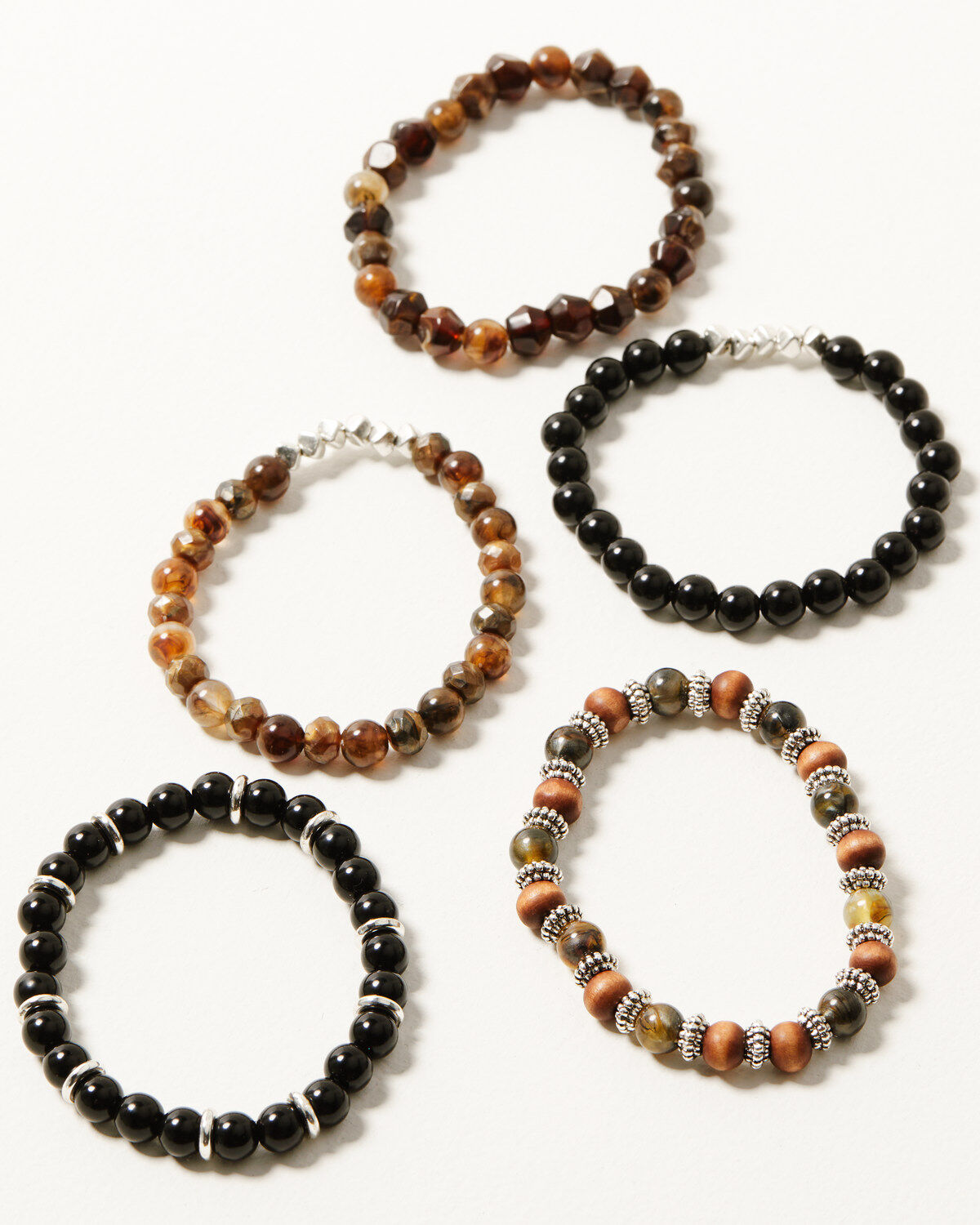 Shyanne Women's Heritage Valley Beaded Bracelet Set - 5 Piece