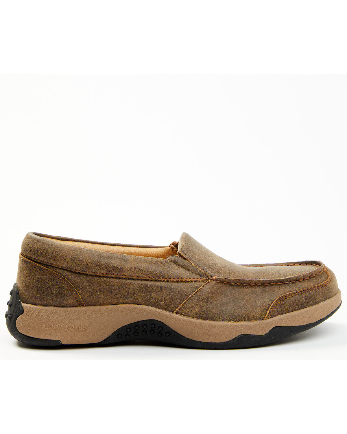 Cody James Men's Trust Me Beaned Slip-On Casual Oxford Shoes - Moc Toe