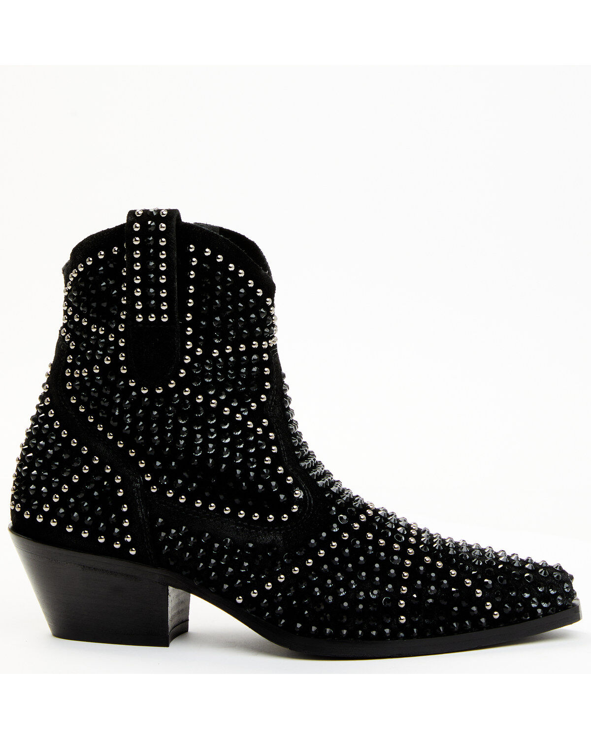 Italian Cowboy Women's Astra Studded Fashion Booties - Snip Toe