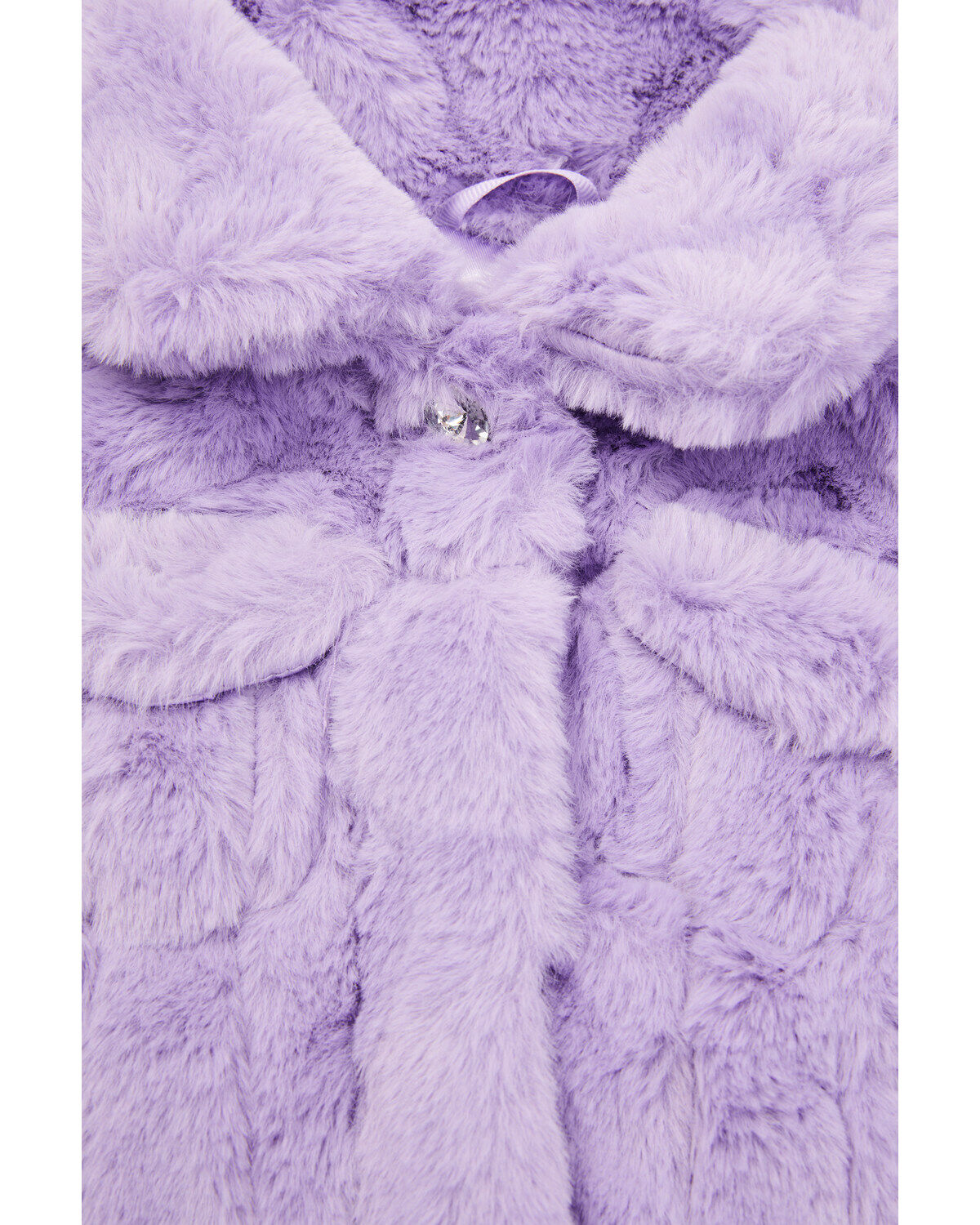 Urban Republic Infant Girls' Faux Fur Snap Jacket