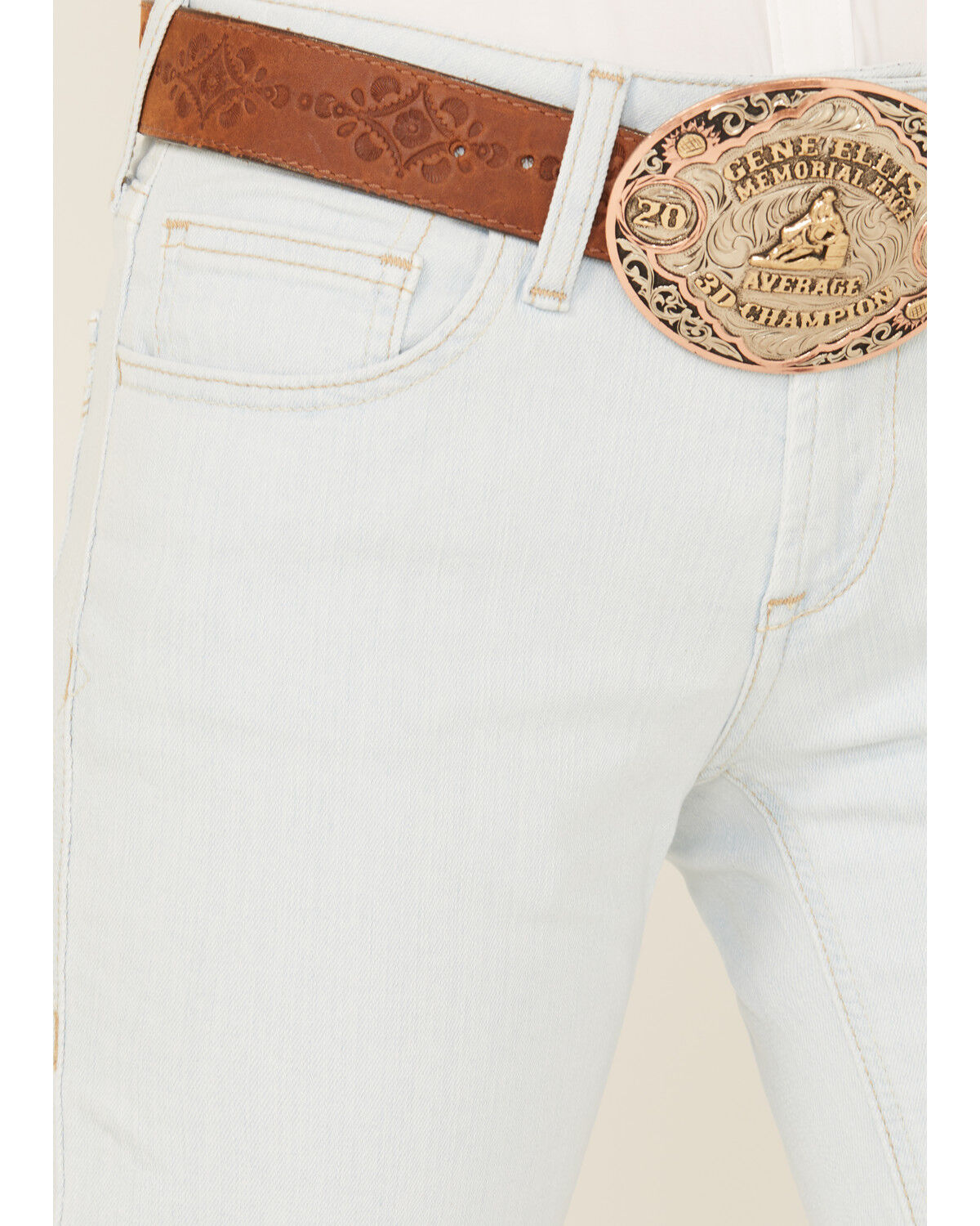 Ariat Women's Jordyn Light Wash Perfect Rise Trouser Stretch Denim Jeans