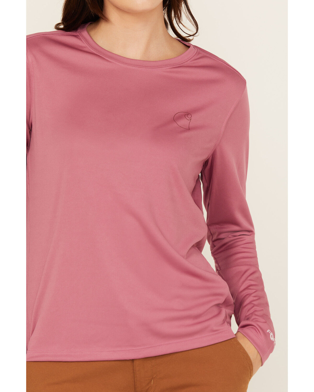 Carhartt Women's Force® Sun Defender Lightweight Long Sleeve Graphic Work T-Shirt