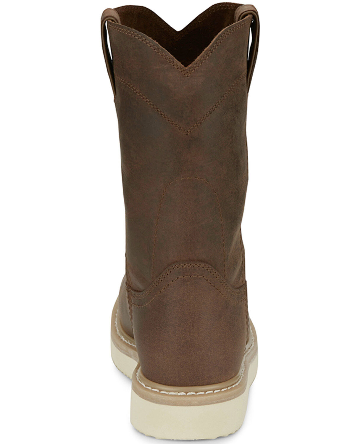 Justin Men's Ram Pull-On Work Boots - Soft Toe