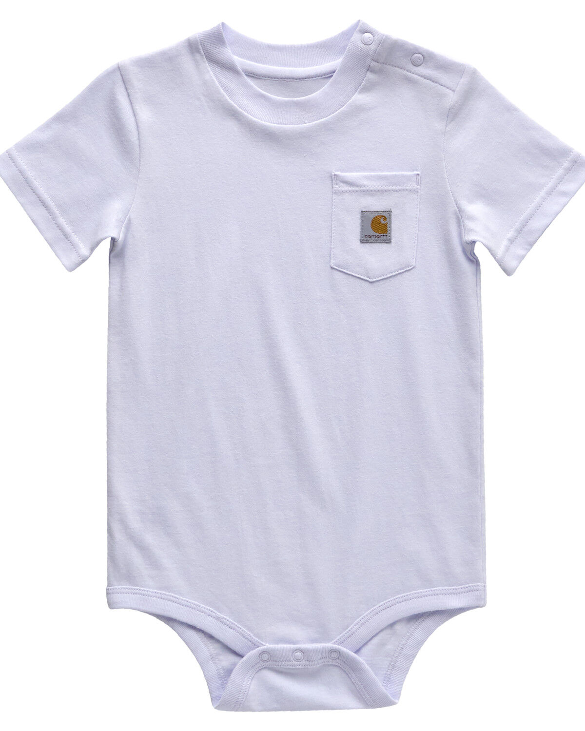 Carhartt Infant Girls' Short Sleeve Pocket Onesie