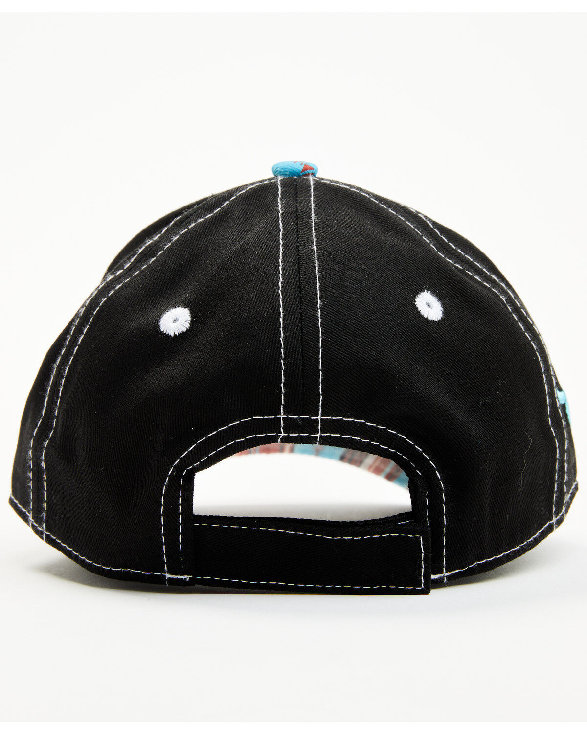 Cowgirl Hardware Girls' Running Horse Serape Striped Ball Cap