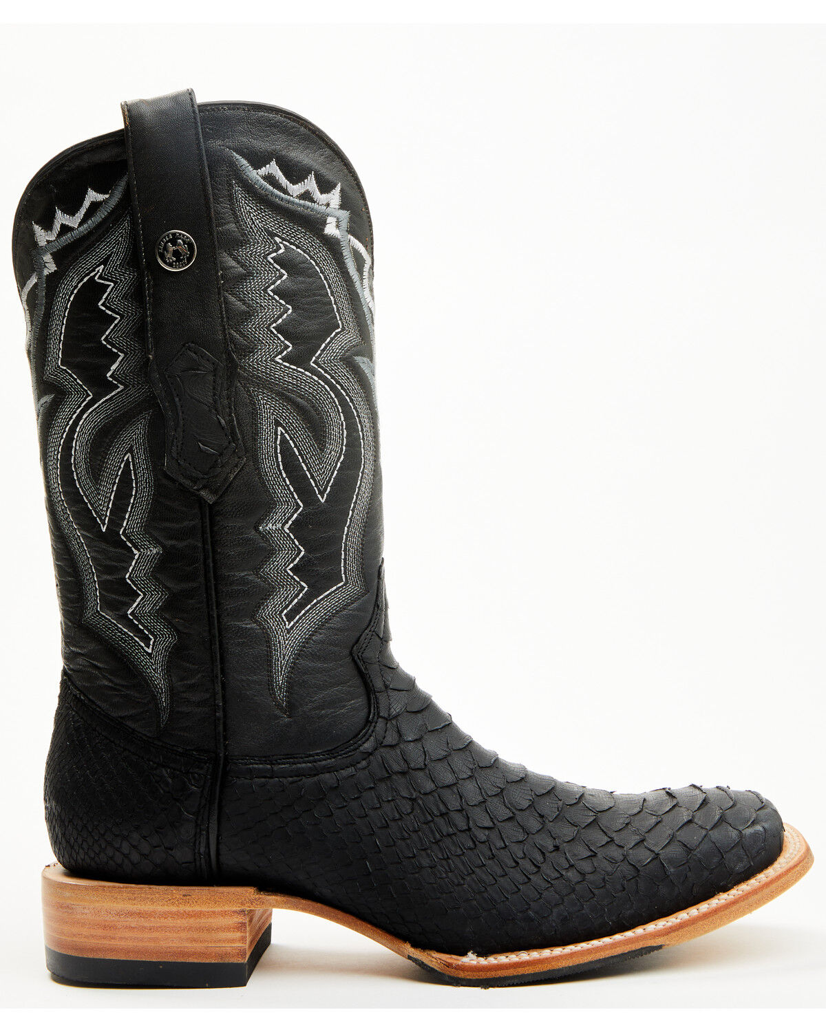 Tanner Mark Men's Exotic Caiman Western Boots - Round Toe