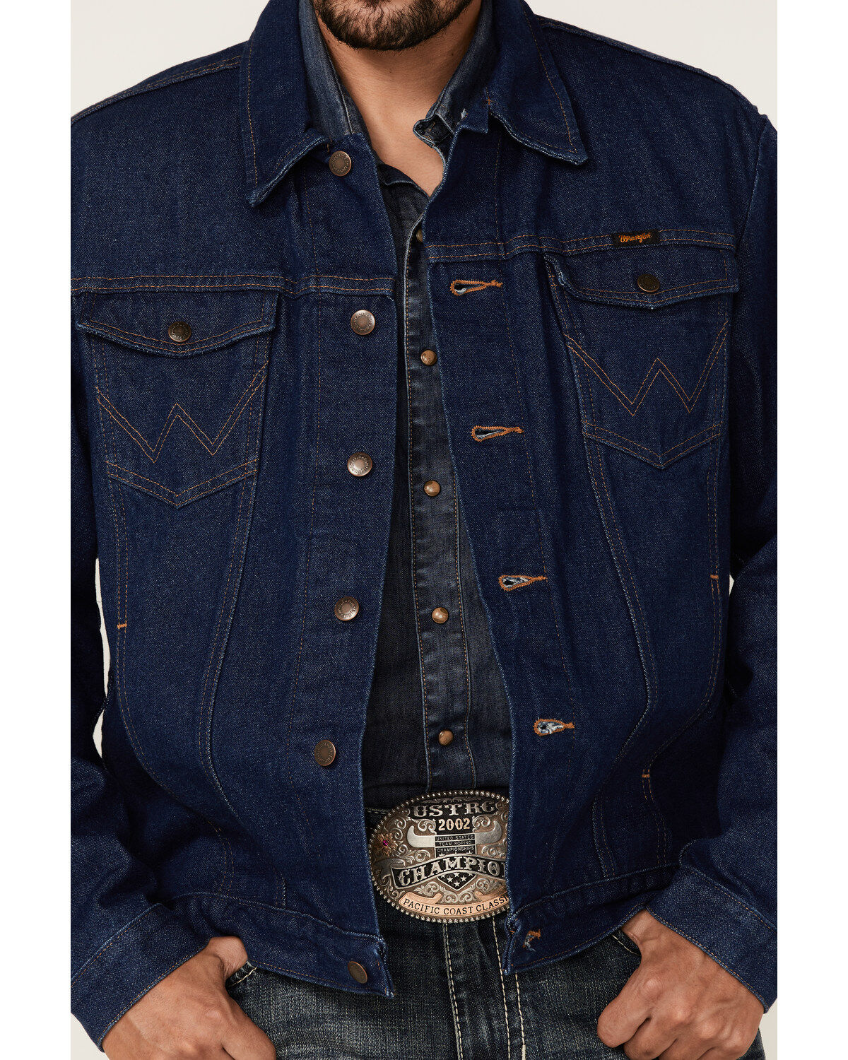 Wrangler Men's Western Denim Jacket