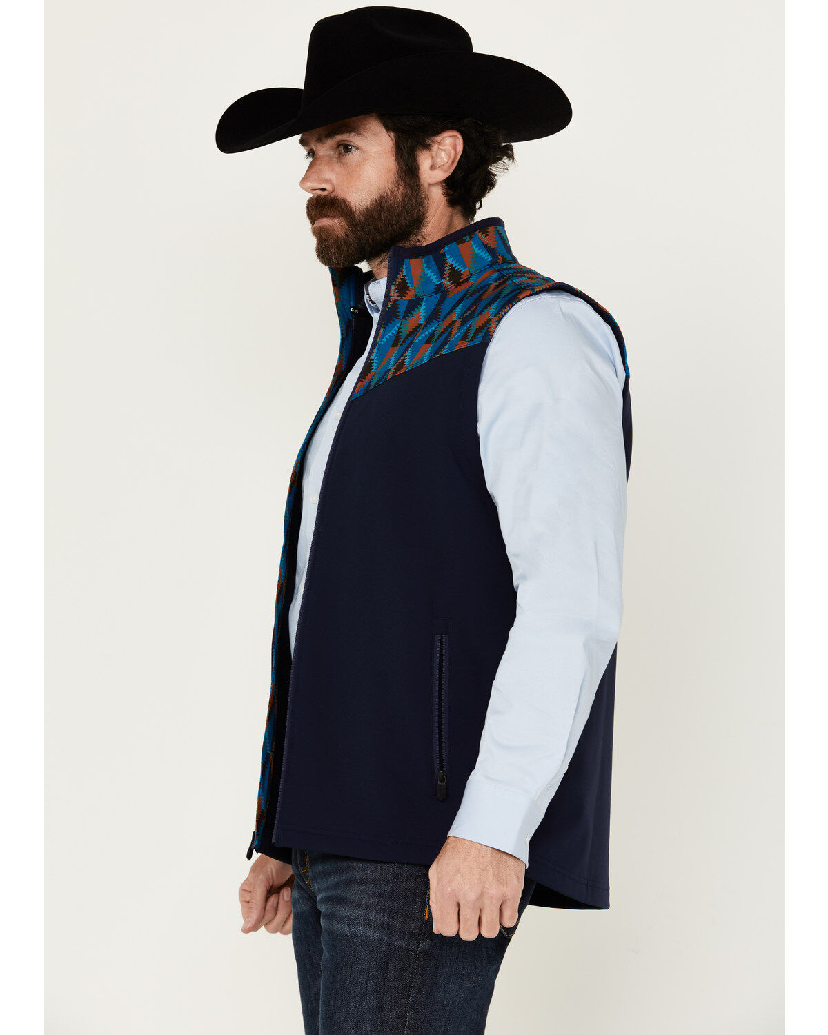 RANK 45® Men's Ranbull Softshell Vest
