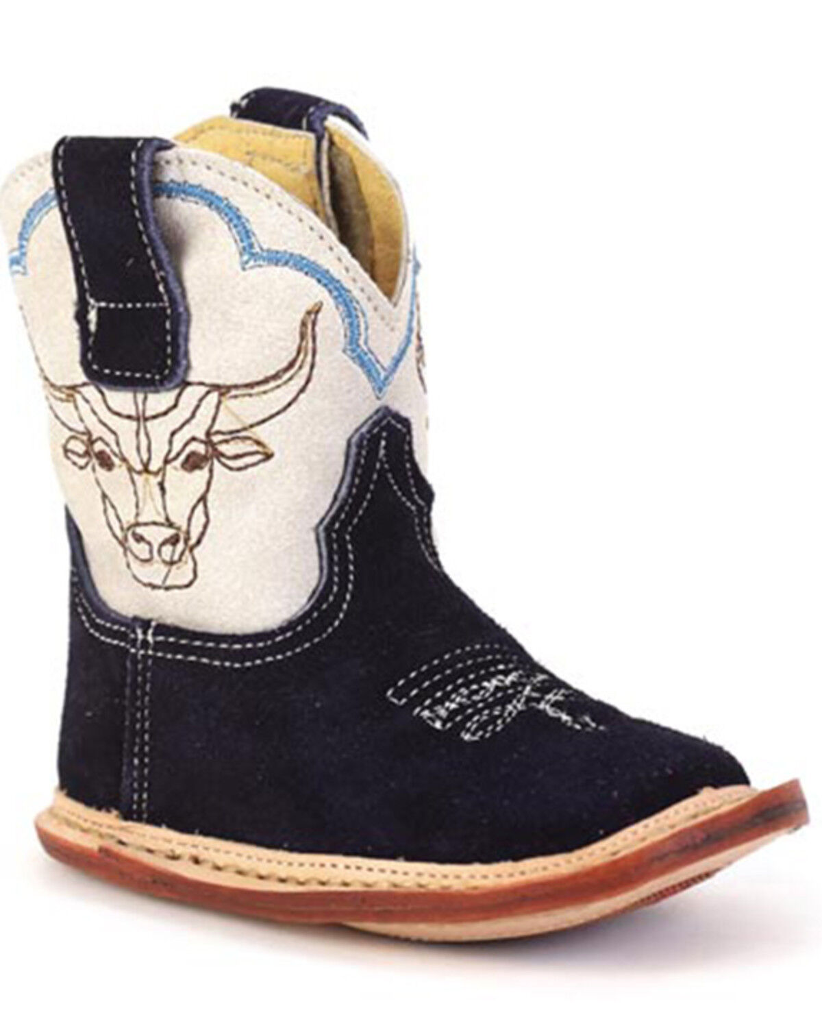 Roper Infant Girls' Cowbabies Steerhead Western Boots - Broad Square Toe