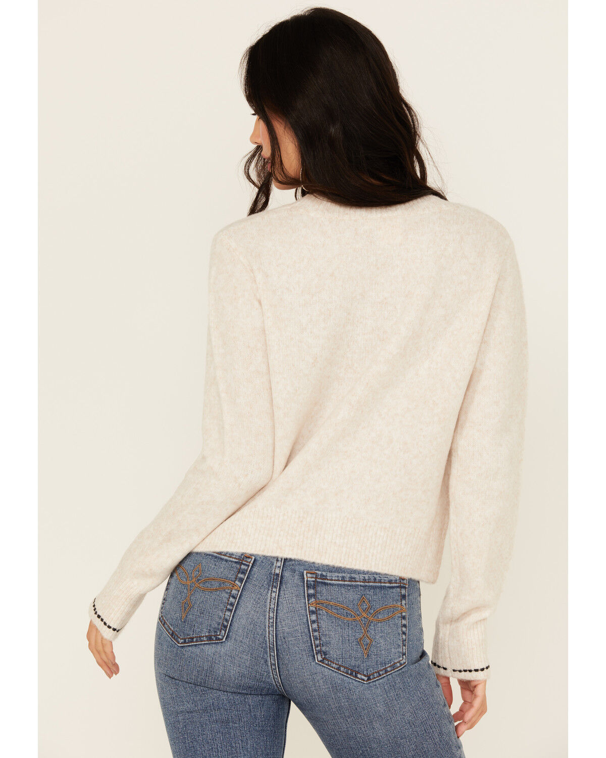 White Crow Women's Howdy Stitch Sweater