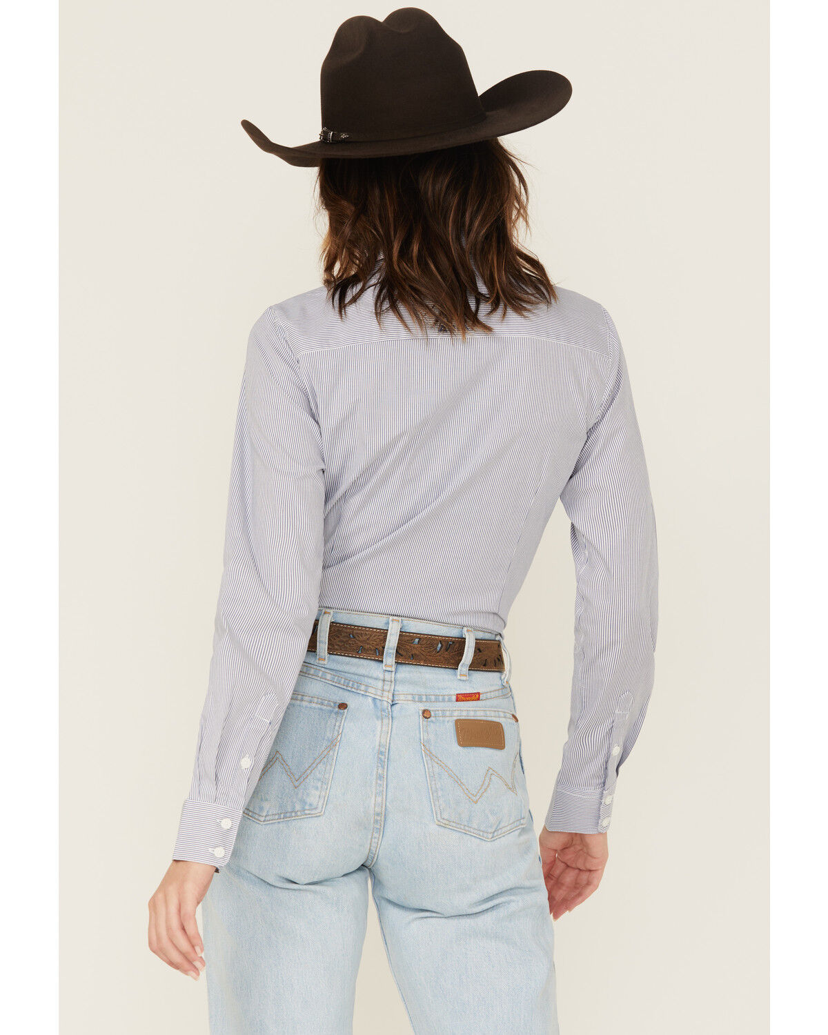 Ariat Women's Kirby Striped Print Long Sleeve Button-Down Stretch Western Shirt