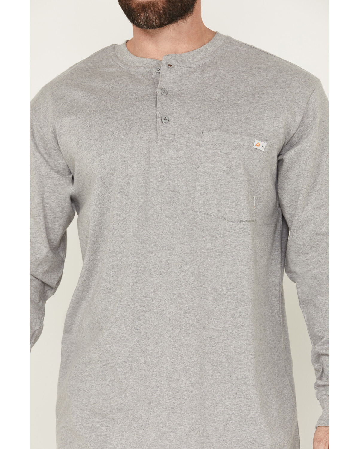 Rasco Men's FR Preshrunk Henley T-Shirt