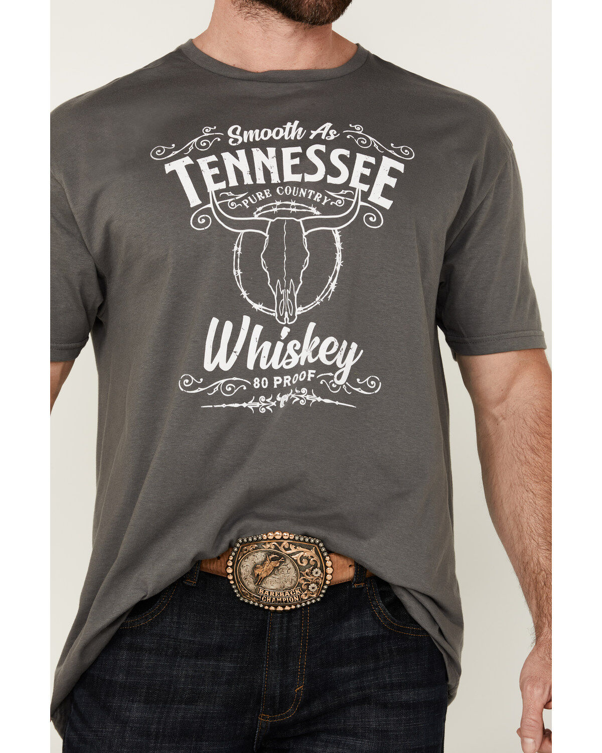 Cowboy Hardware Men's Boot Barn Exclusive Tennessee Whiskey Short Sleeve Graphic T-Shirt