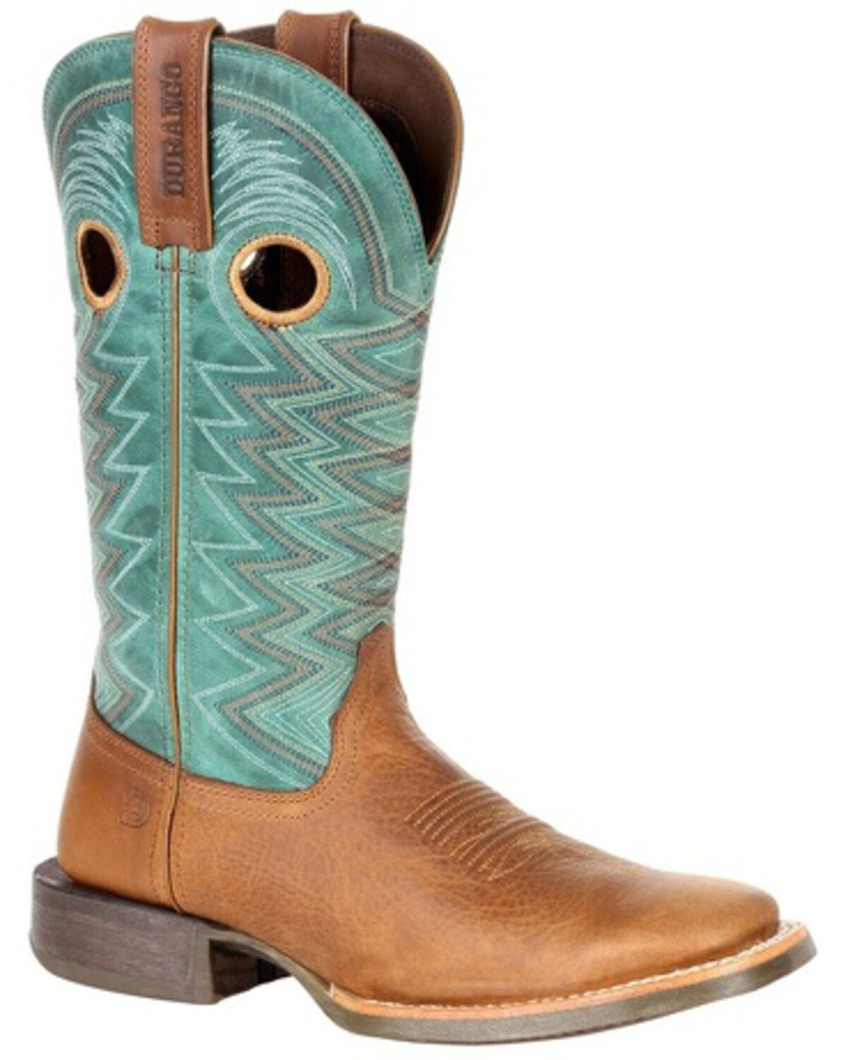Durango Women's Lady Rebel Pro Teal Western Boots - Broad Square Toe
