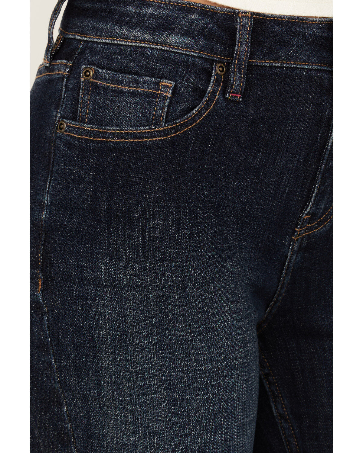 Idyllwind Women's Dark Wash Vista Drive Outlaw Trouser Flare Denim Jeans