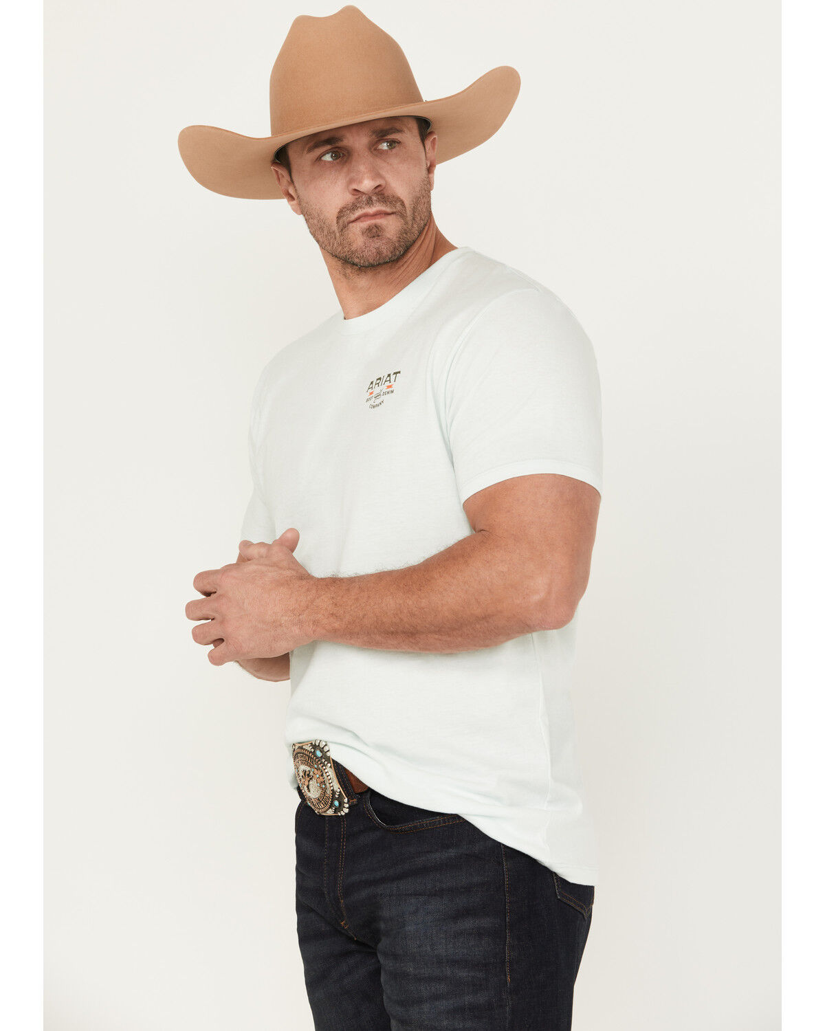 Ariat Men's Horseshoe Short Sleeve Graphic T-Shirt