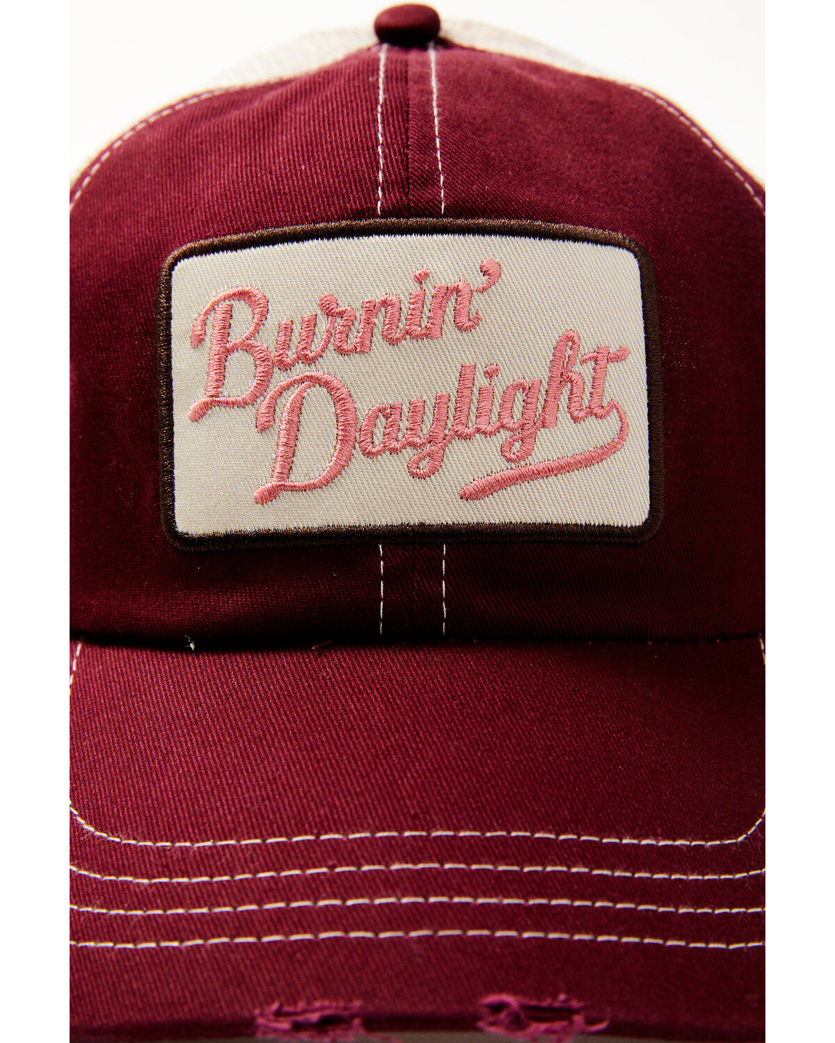 Idyllwind Women's Burnin' Daylight Distressed Mesh Back Ball Cap