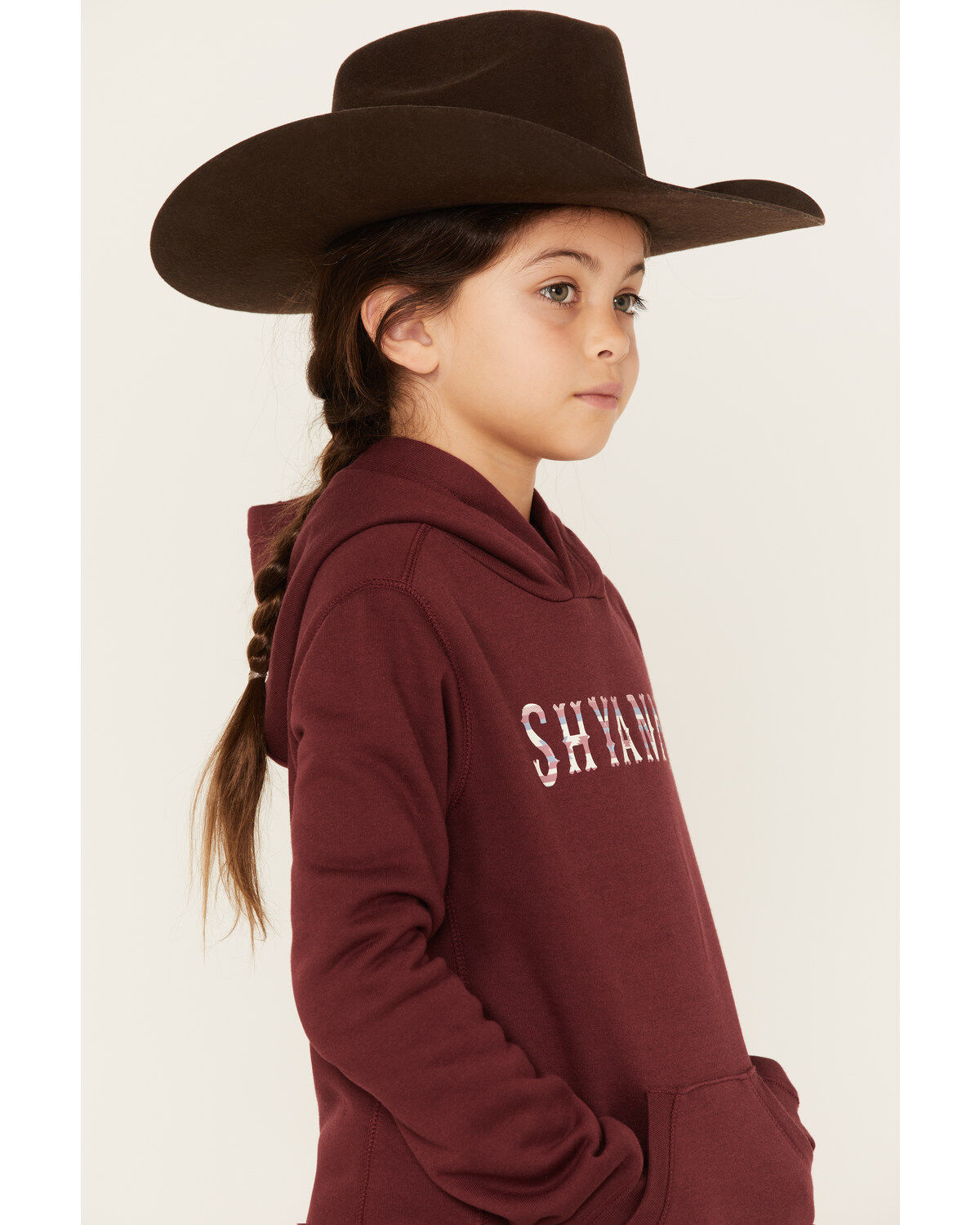 Shyanne Girls' Logo Hooded Sweatshirt