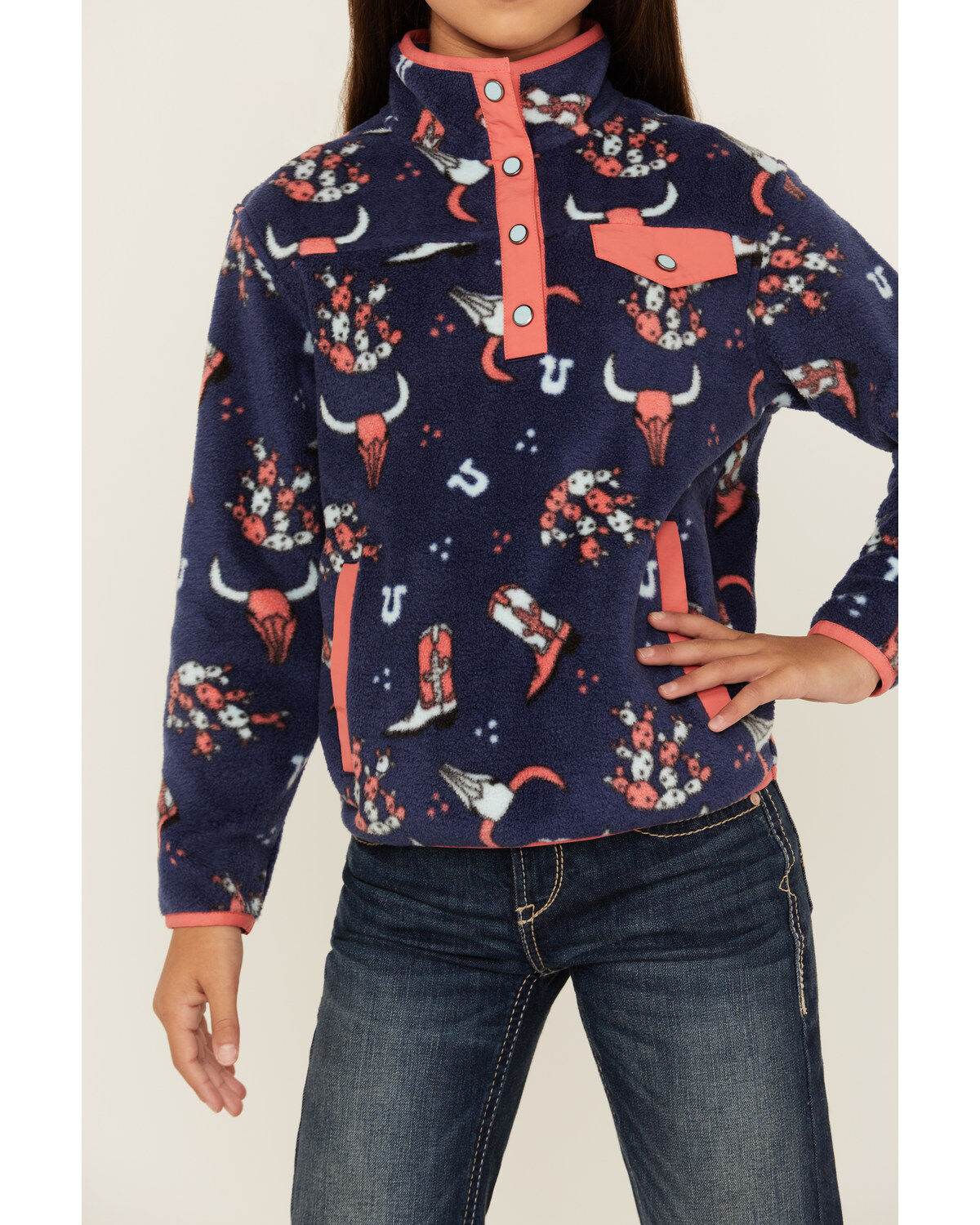 Cruel Girl Girls' Fleece Pullover