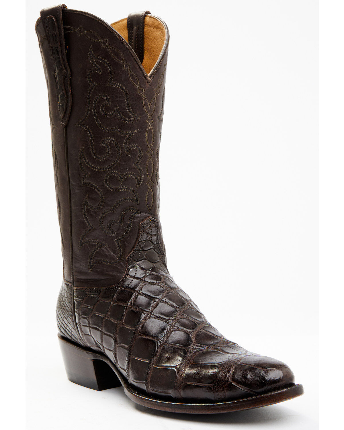 Cody James Men's Exotic American Alligator Western Boots - Round Toe
