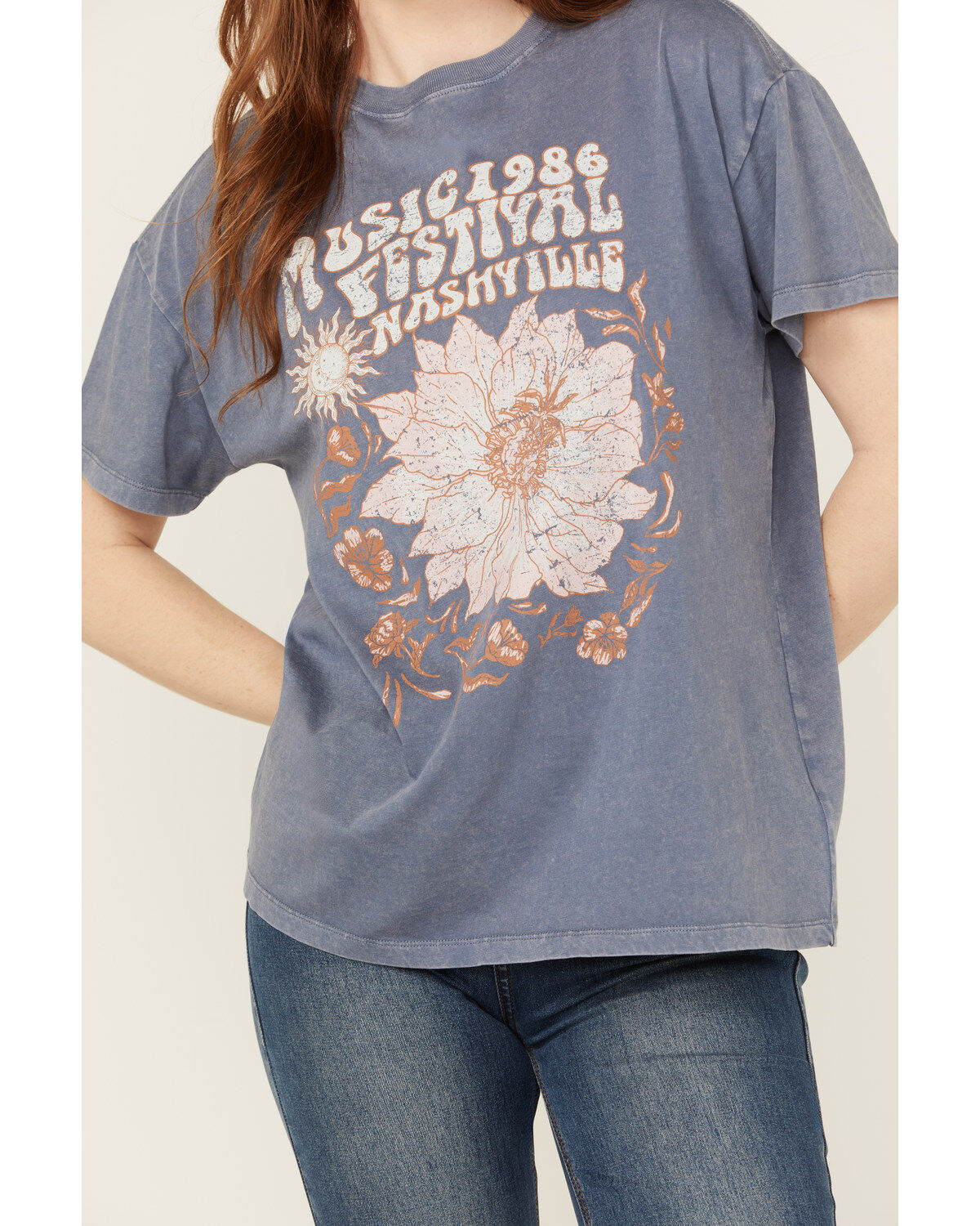 Cleo + Wolf Women's Adalynn Short Sleeve Graphic Tee