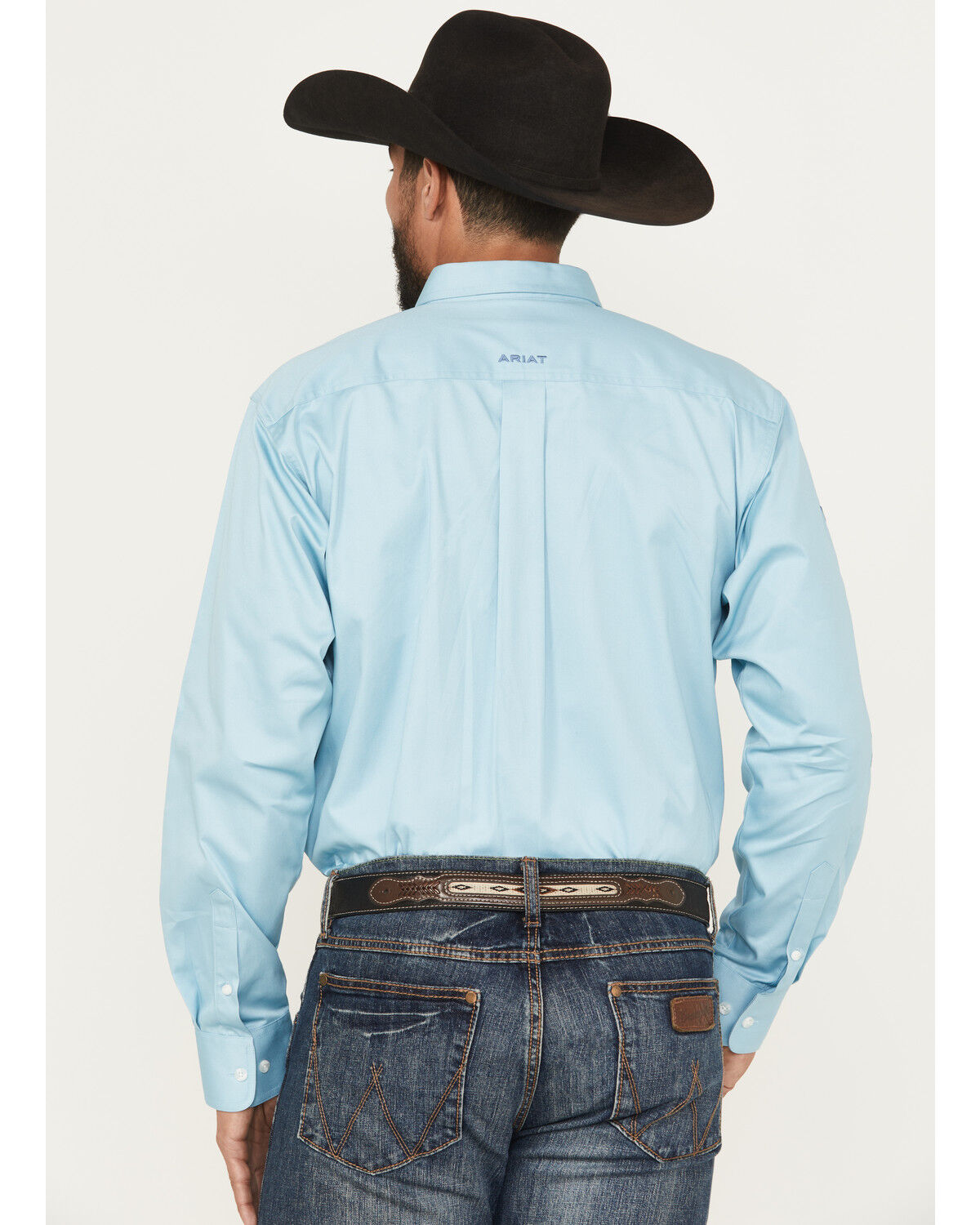 Ariat Men's Team Logo Long Sleeve Button-Down Western Shirt