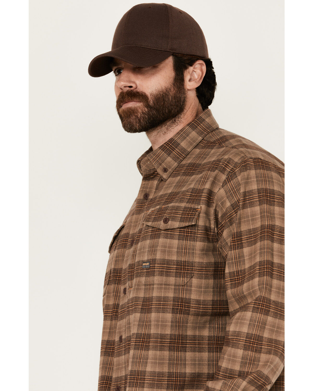 Ariat Men's Rebar DuraStretch Long Sleeve Button-Down Work Shirt