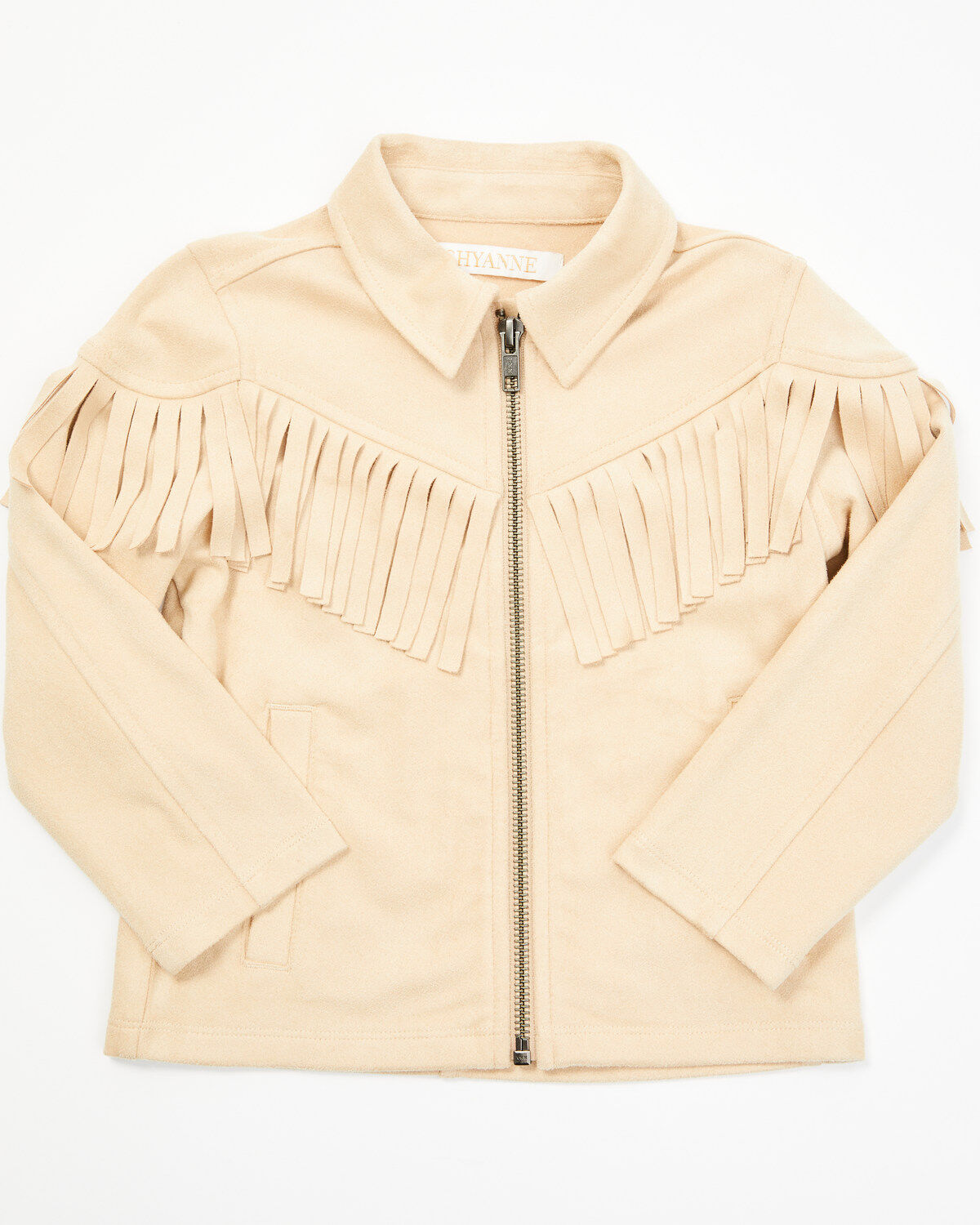 Shyanne Toddler Girls' Juniper Faux Suede Fringe Jacket