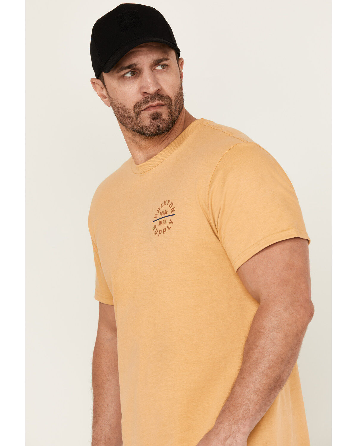 Brixton Men's Oath Logo Short Sleeve Graphic T-Shirt