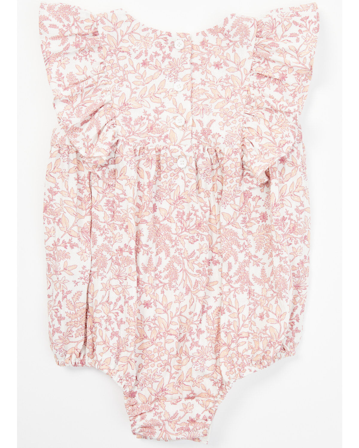 Yura Infant Girls' Printed Ruffle Onesie