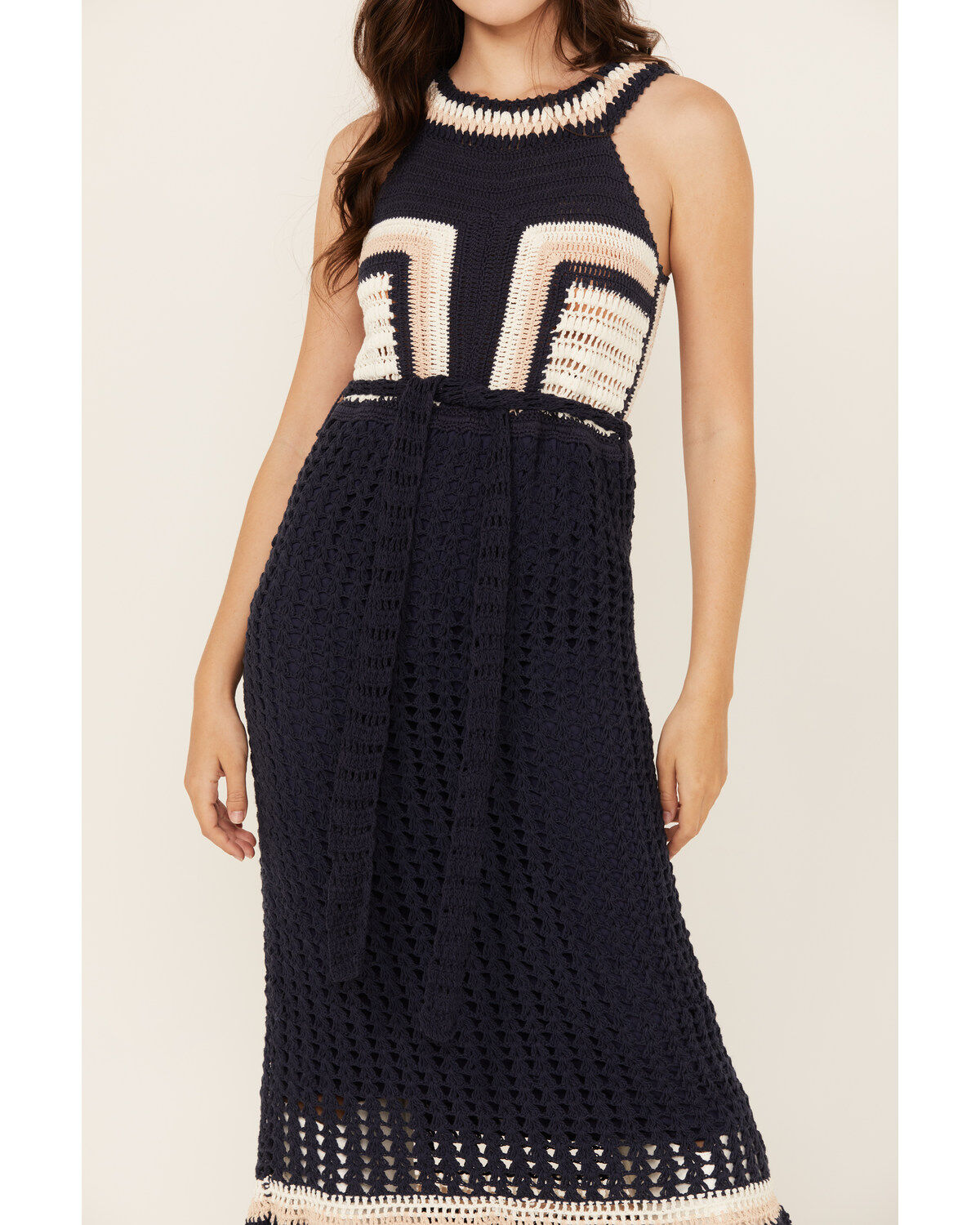 Cleobella Women's Drew Hand Crochet Midi Dress