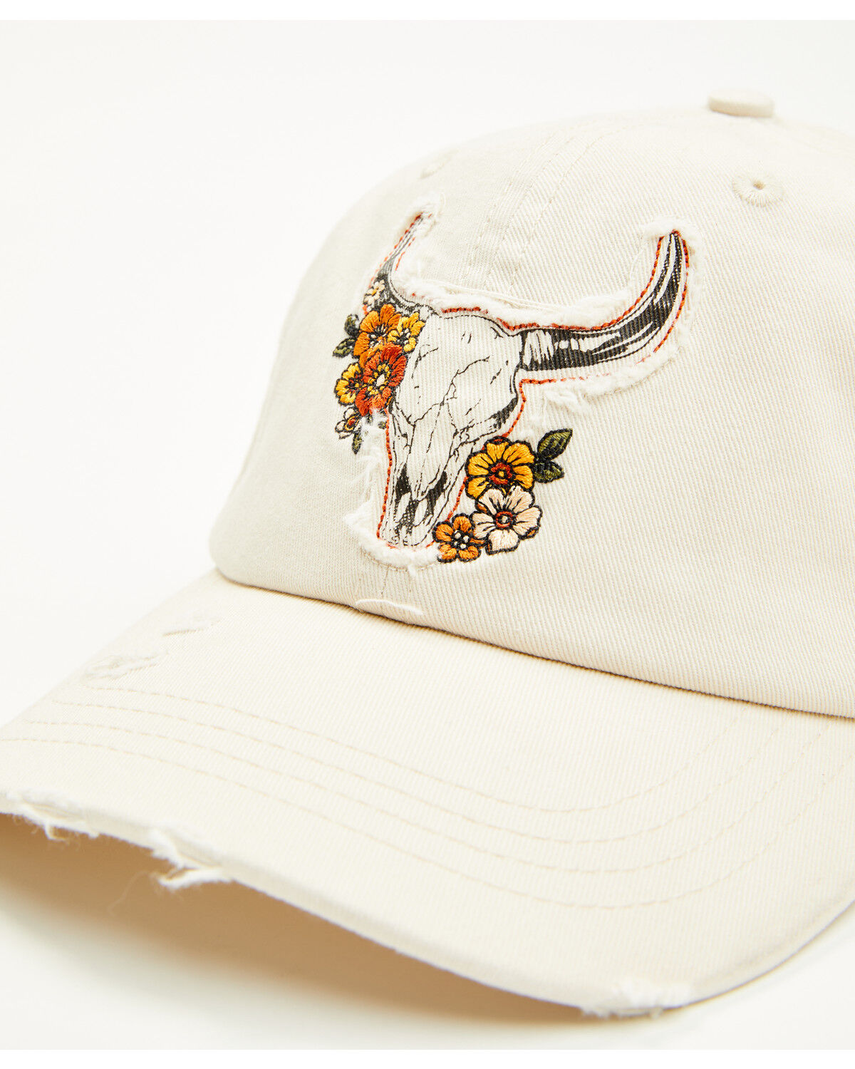 Shyanne Women's Floral Longhorn Ball Cap