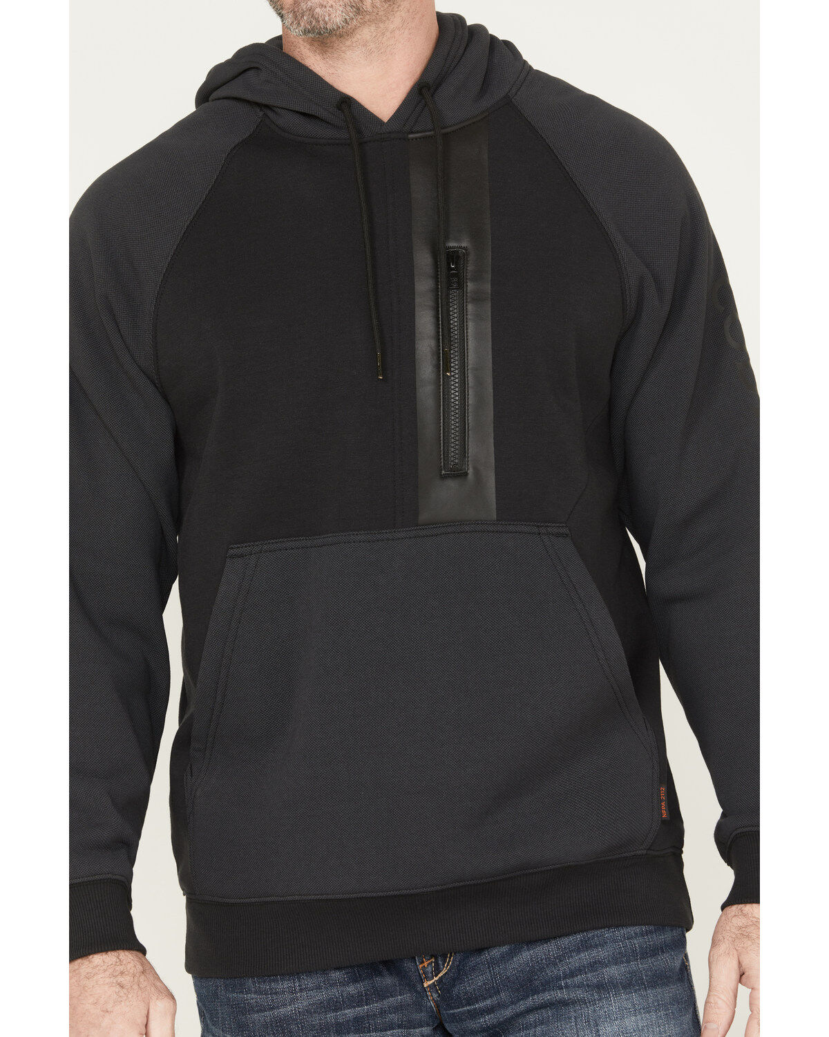 Cody James Men's FR Logo Sleeve Hooded Pullover