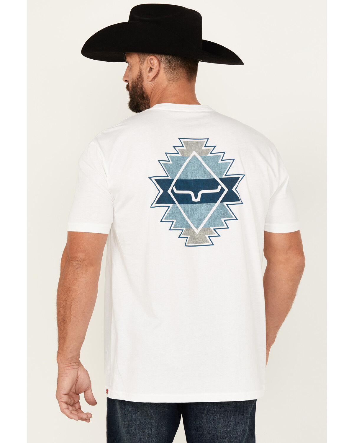 Kimes Ranch Men's Boot Barn Exclusive Layered Diamond Southwestern Logo Short Sleeve Graphic T-Shirt