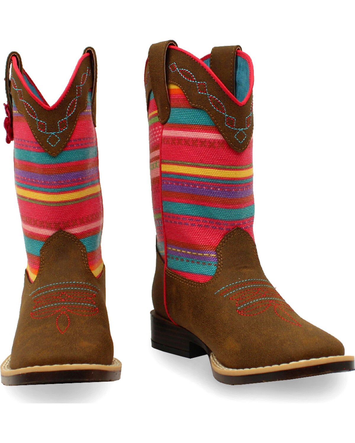 Blazin Roxx Girls' Camilla Serepa Boots - Square Toe