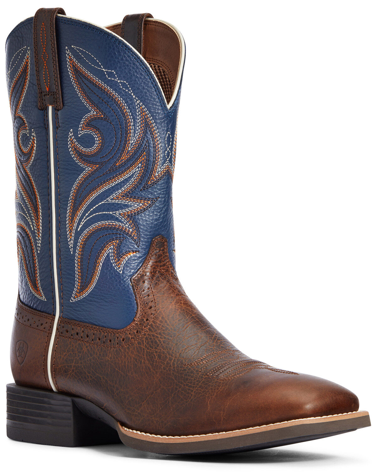 Ariat Men's Sport Knockout Western Performance Boots - Broad Square Toe