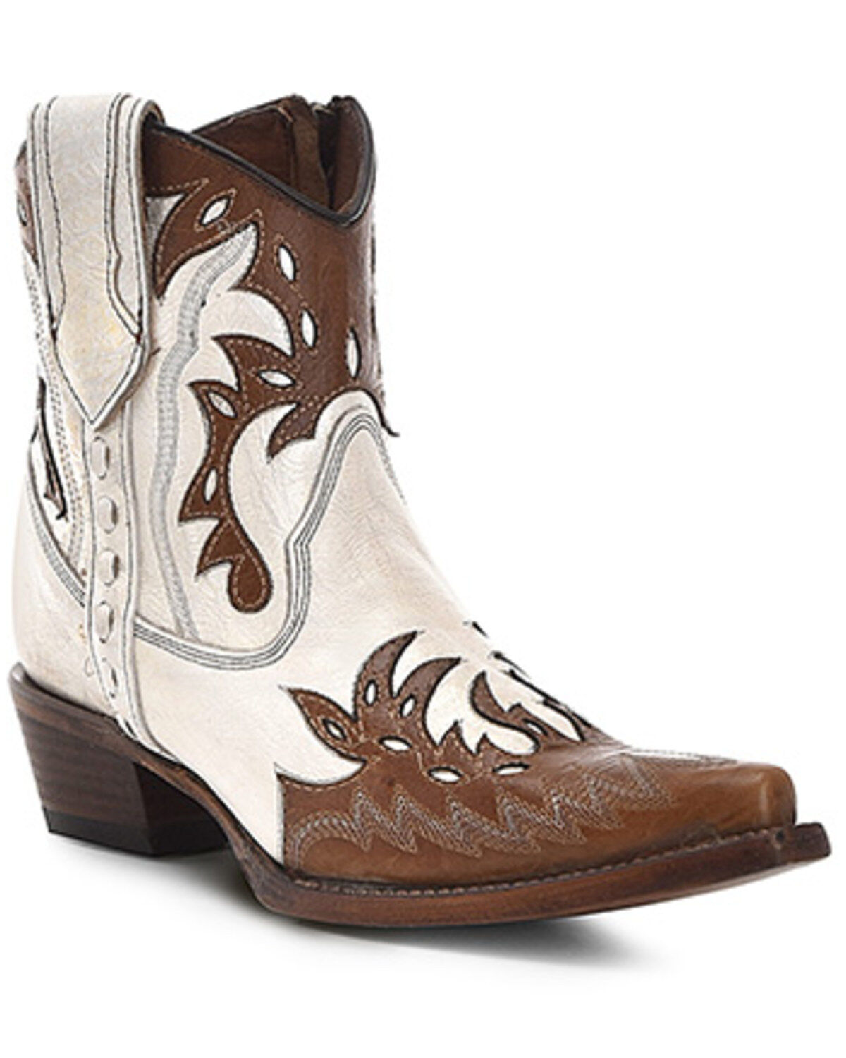 Circle G Women's Outlay Western Booties - Snip Toe