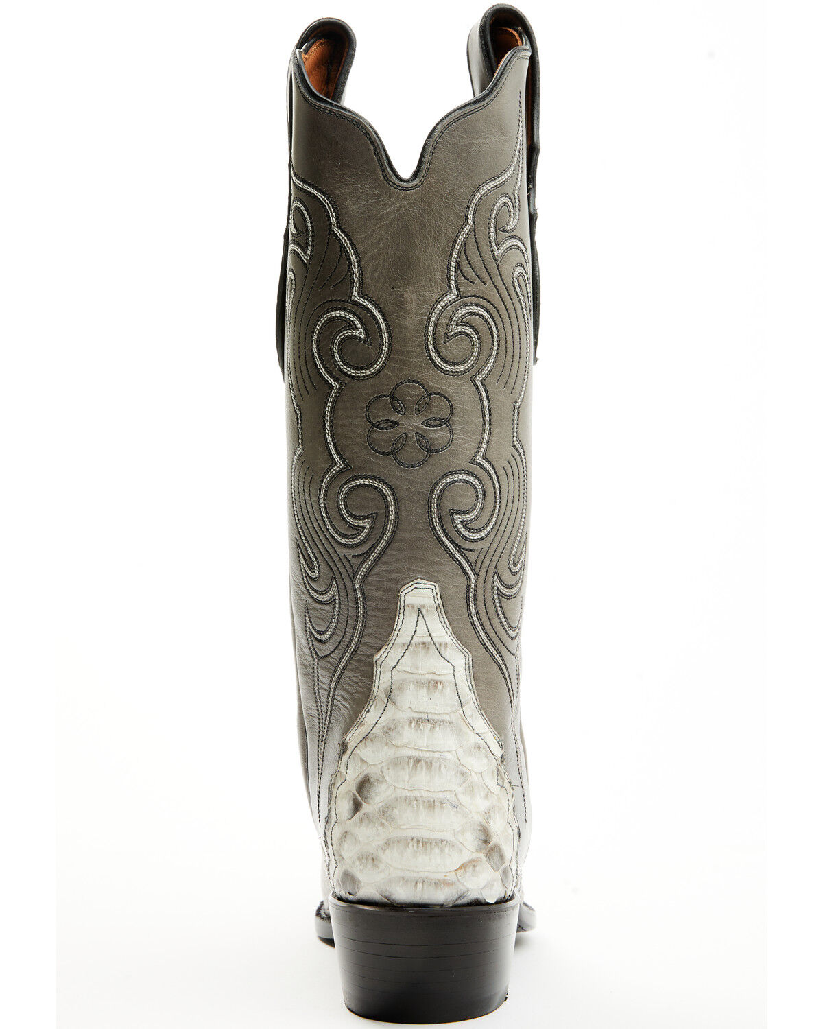 Tony Lama Women's Boot Barn Exclusive Exotic Python Tall Western Boots - Snip Toe