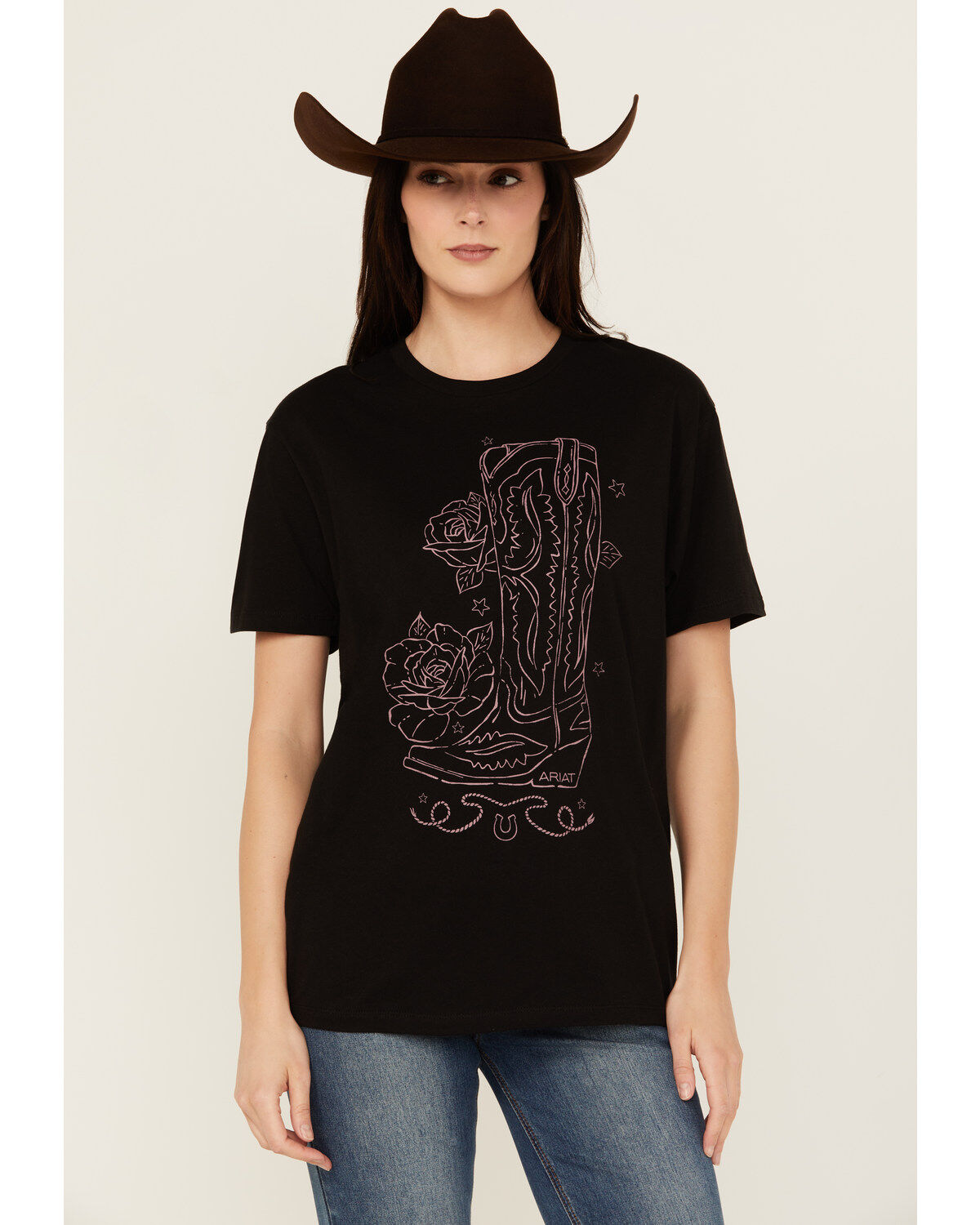 Ariat Women's Tall Boot Short Sleeve Graphic Tee